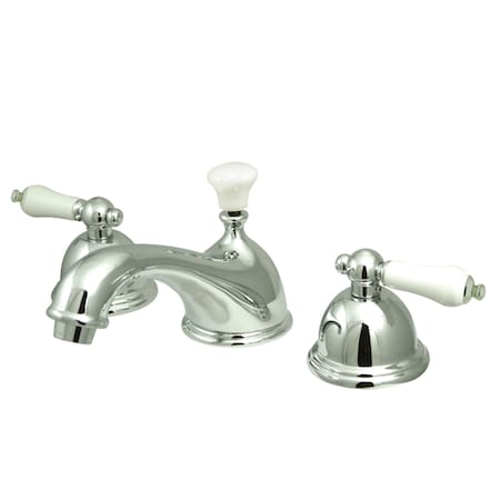 Kingston Brass KS3961PL 8" Widespread Bathroom Faucet, Polished Chrome KS3961PL